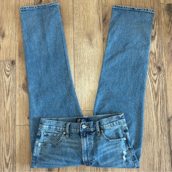 Gap Women's High Rise Straight Jeans Size 10/30R 28" - Picture 8 of 8